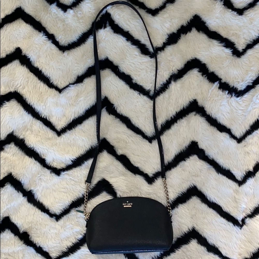 Black Kate Spade crossbody bag